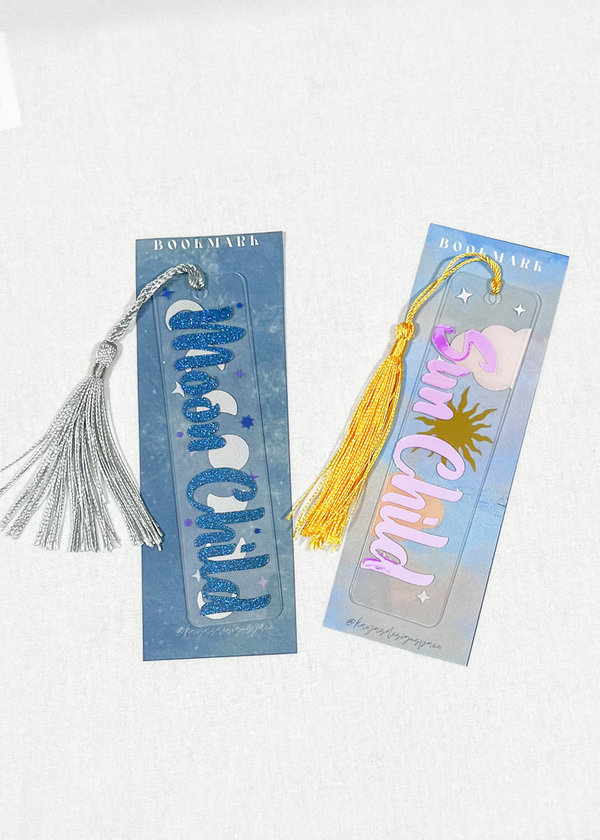 Sun and Moon Bookmarks