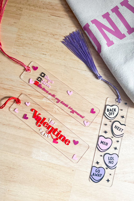 *LIMITED* Valentine's Bookmarks